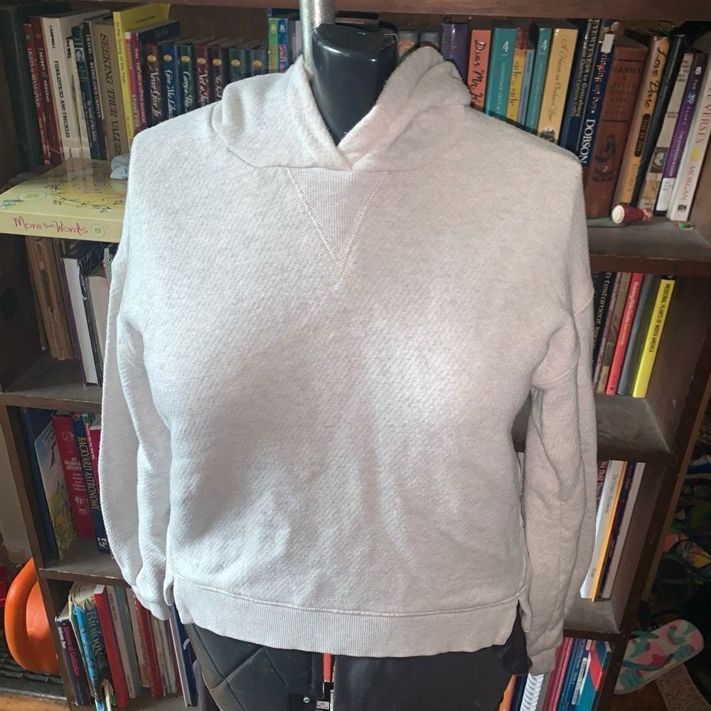 Madewell cream MFW loungewear oversized XS sweatshirt
